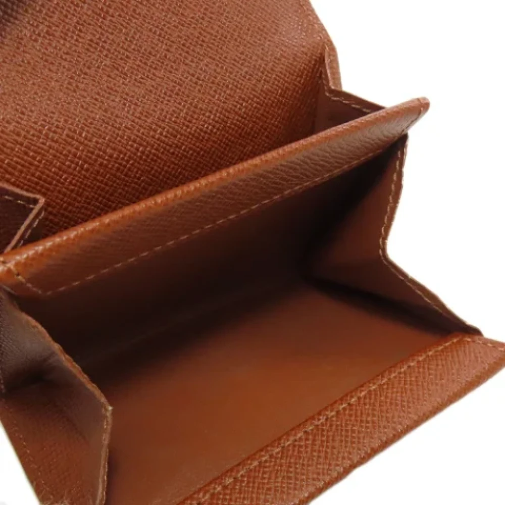 Louis Vuitton Vintage Pre-owned Canvas wallets Brown Dames