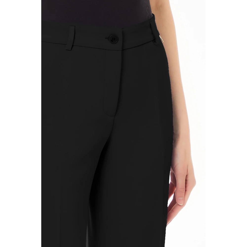 Liu Jo Flare Leg Broek Black Dames