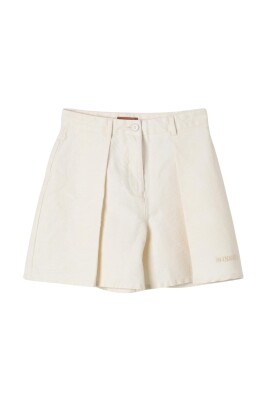 shorts-enfant-en-coton-plisse-jaune
