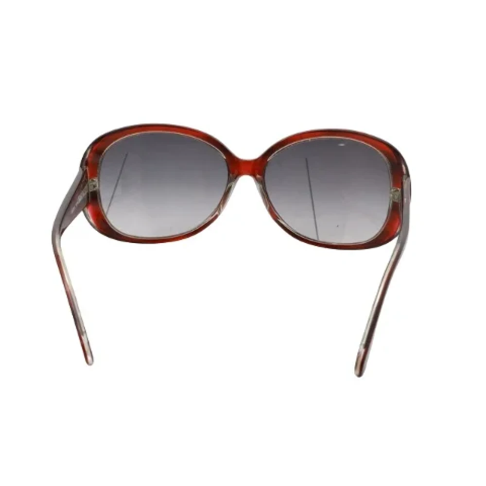 Dolce & Gabbana Pre-owned Plastic sunglasses Red Dames