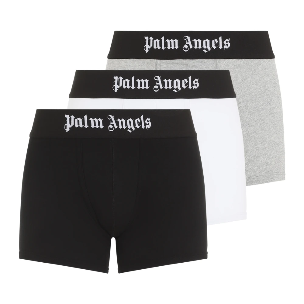 Palm Angels Kleurrijke Boxershorts Tripack Multicolor Heren