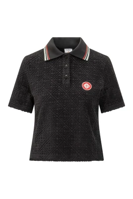 Monogram Jacquard Terry Polo