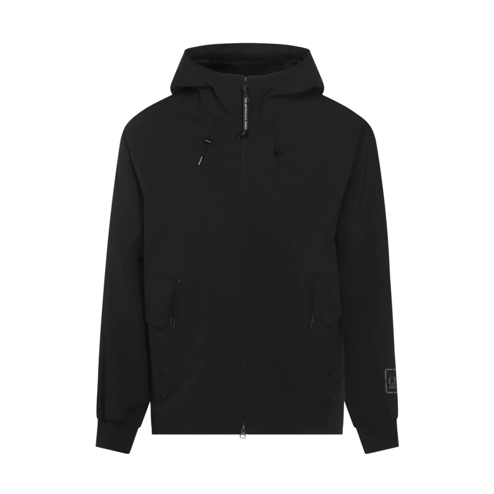 C.P. Company Zwarte MetroShell buitenkleding jas Black Heren