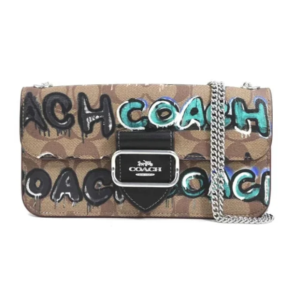 Coach Pre-owned Leather shoulder-bags Multicolor Dames