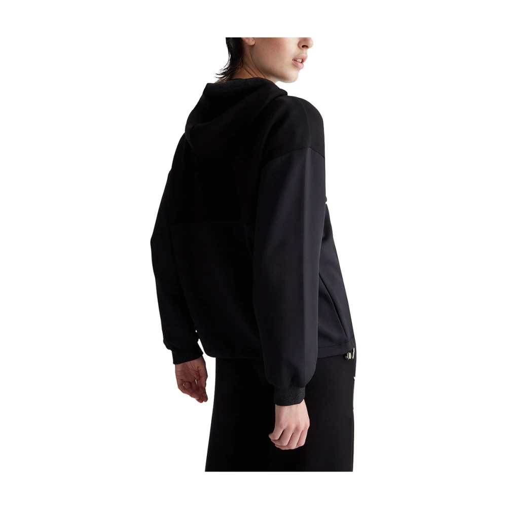 Liu Jo Zwarte Trui Elegante Stijl Black Dames