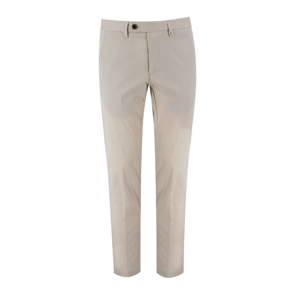 Myths Slim Fit Klassieke Broek White Heren