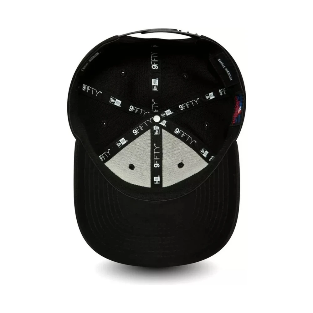 new era Zwarte Dodgers Stretch Snapback Pet Black Heren