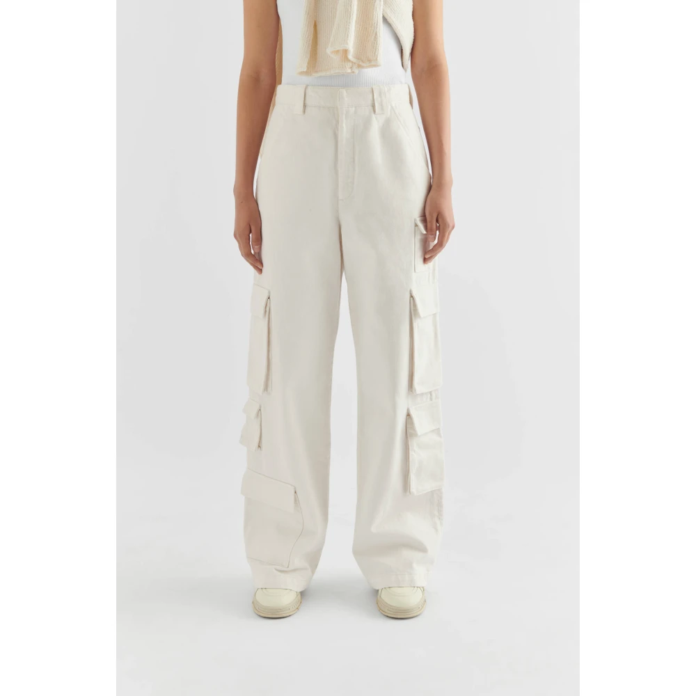 Axel Arigato Roam Cargo Jeans Beige Dames