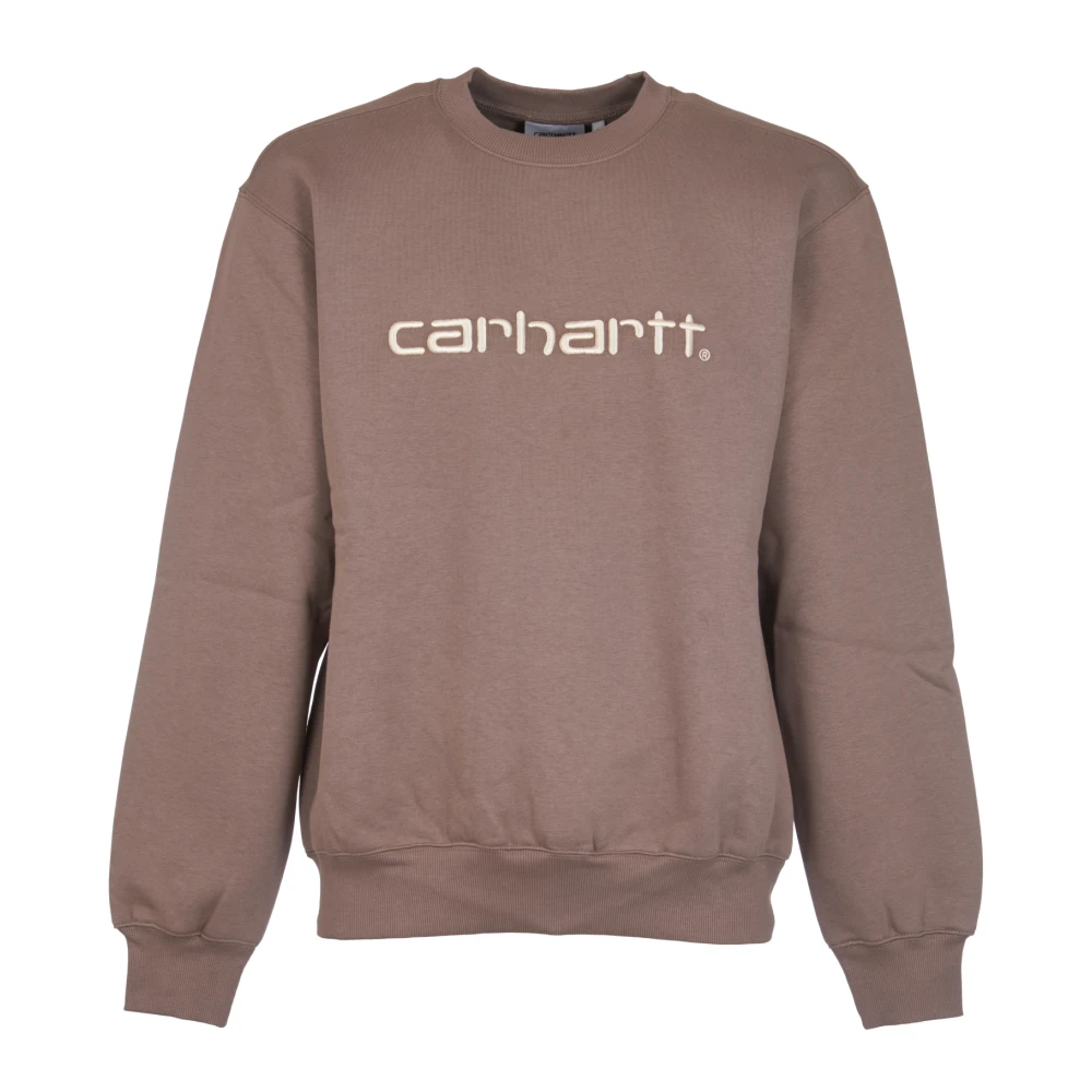 Carhartt WIP Stijlvolle Sweaters voor Mannen Brown Heren