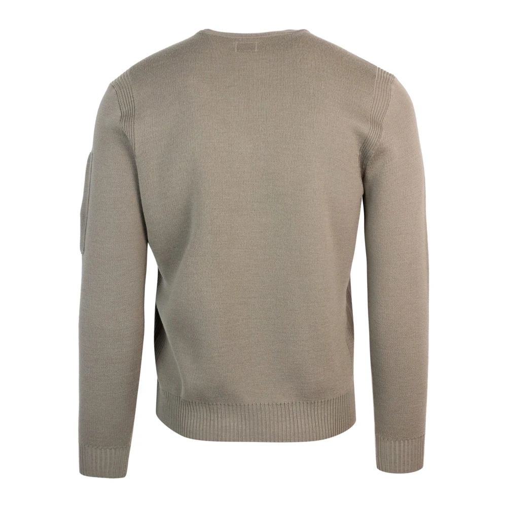 C.P. Company Regular Fit Sweaters in Dove Grey Gray Heren