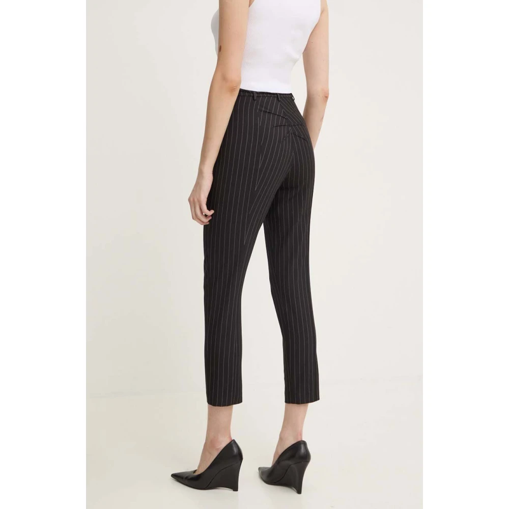 PATRIZIA PEPE Slimme Sigarettenbroek Black Dames