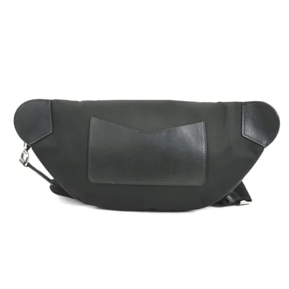 Jimmy Choo Pre-owned Nylon crossbody-bags Black Dames