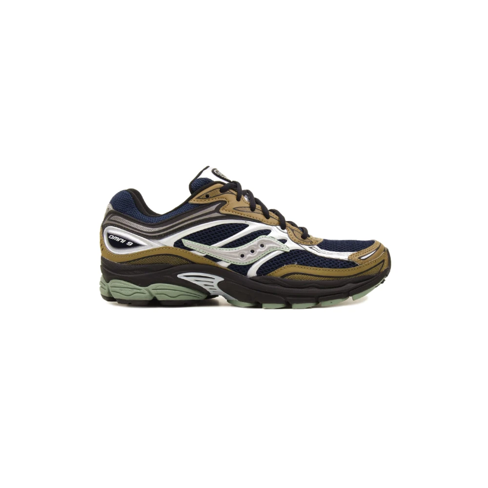 Saucony , Sneakers, Male, Multicolor, 10 1/2 Uk, Progrid Omni 9 Low Top Trainers