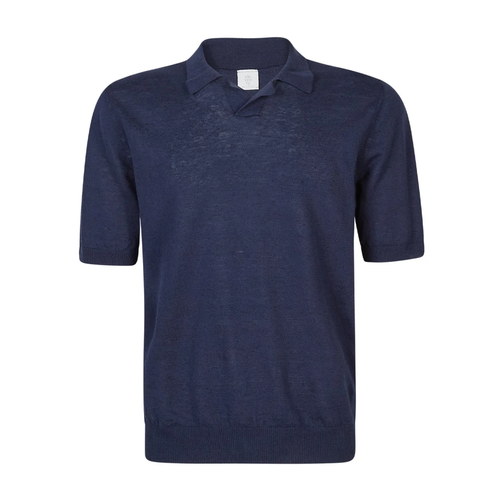 Eleventy Uomo Blu Maglie, Xl, New,