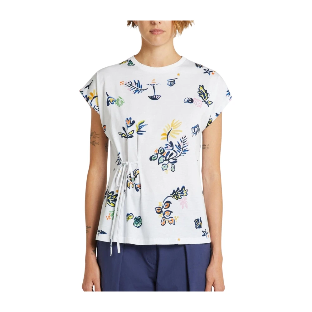 Marella Mujer Blanco Camisetas, Talla: L