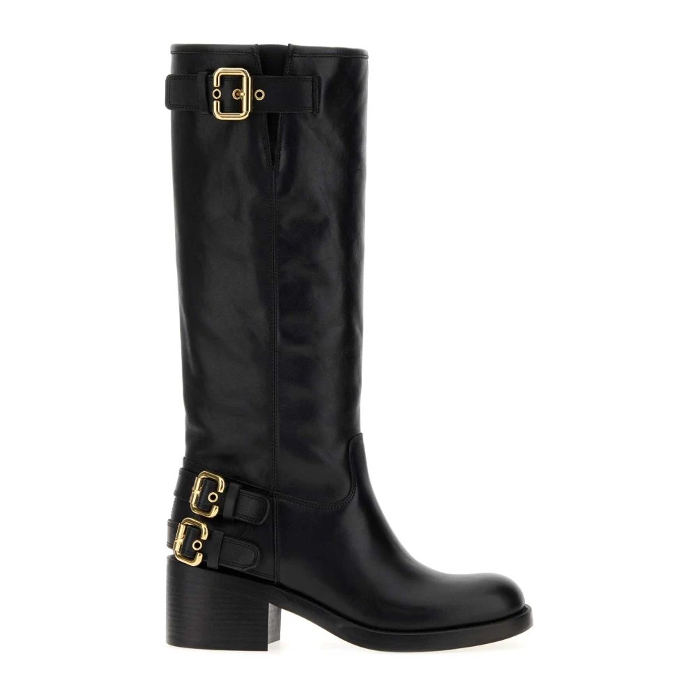 Chloé Women's Black Dakota Ankle Boot - Heeled Boots - 7 Uk - Shoes