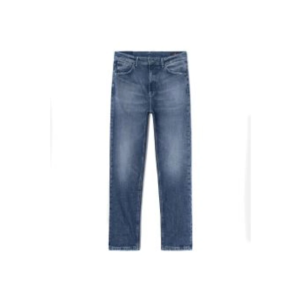 Dondup Klassieke Straight Jeans Upgrade Blue Heren