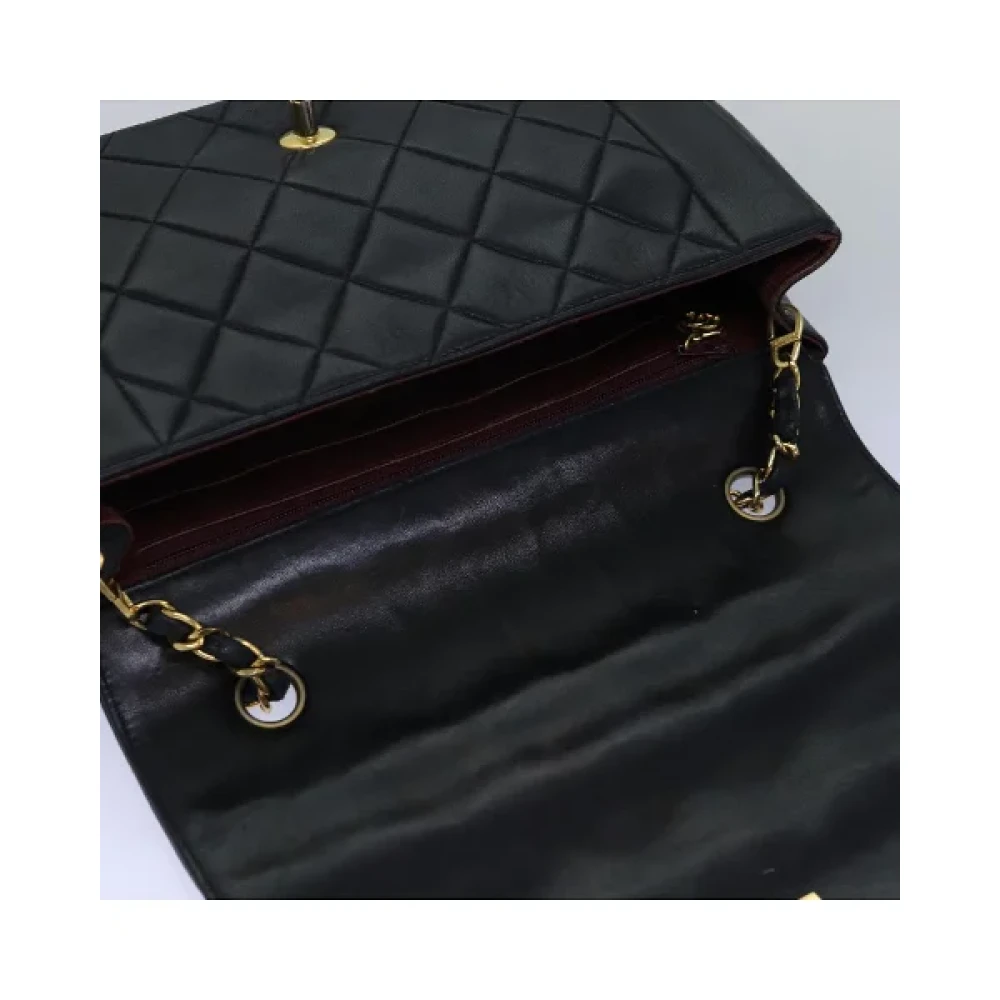 Chanel Vintage Pre-owned Fabric chanel-bags Black Dames
