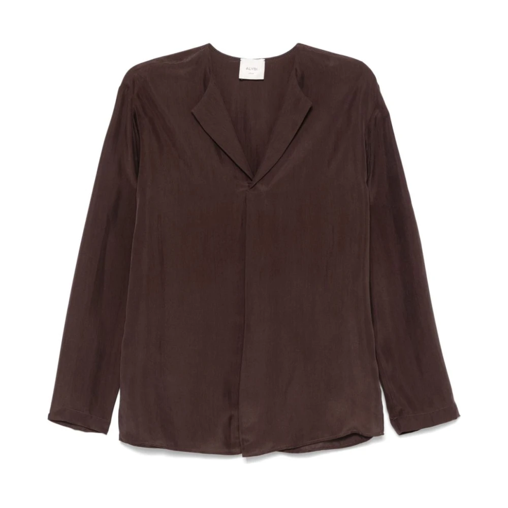 Alysi Choco Habutay Overhemden Pink Dames