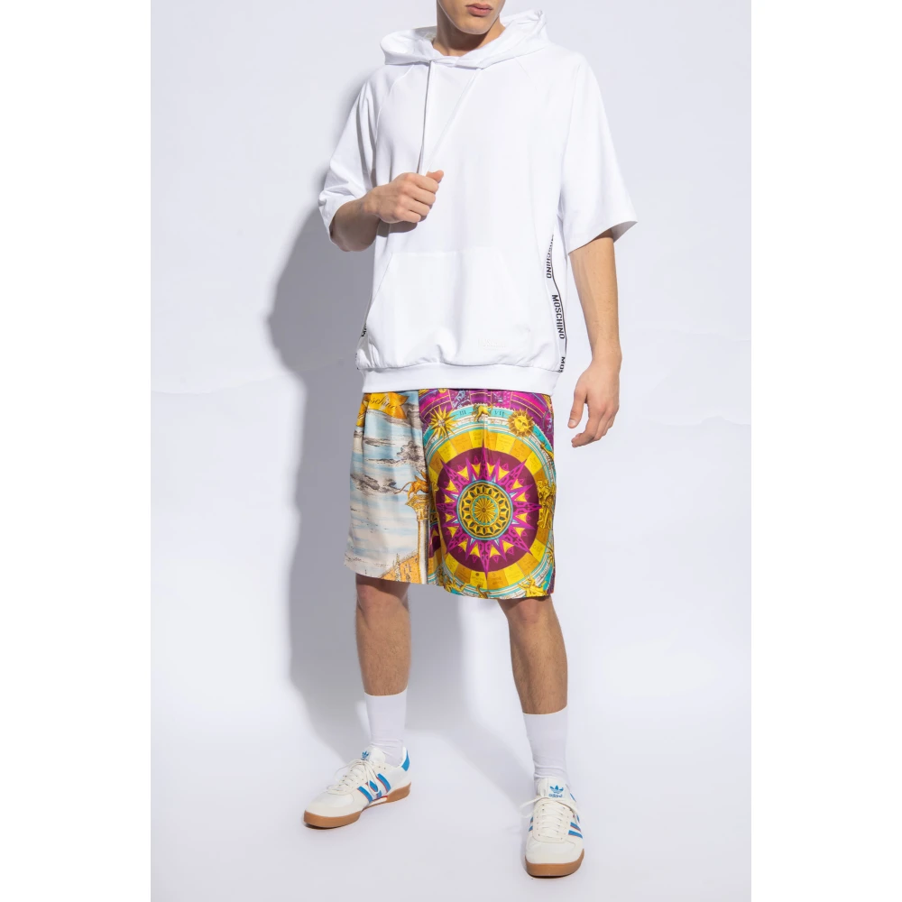 Moschino Zijden shorts Multicolor Heren