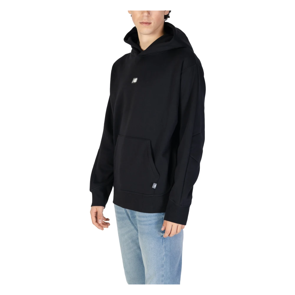 New Balance Mannen Sweatshirt Collectie Herfst Winter Black Heren