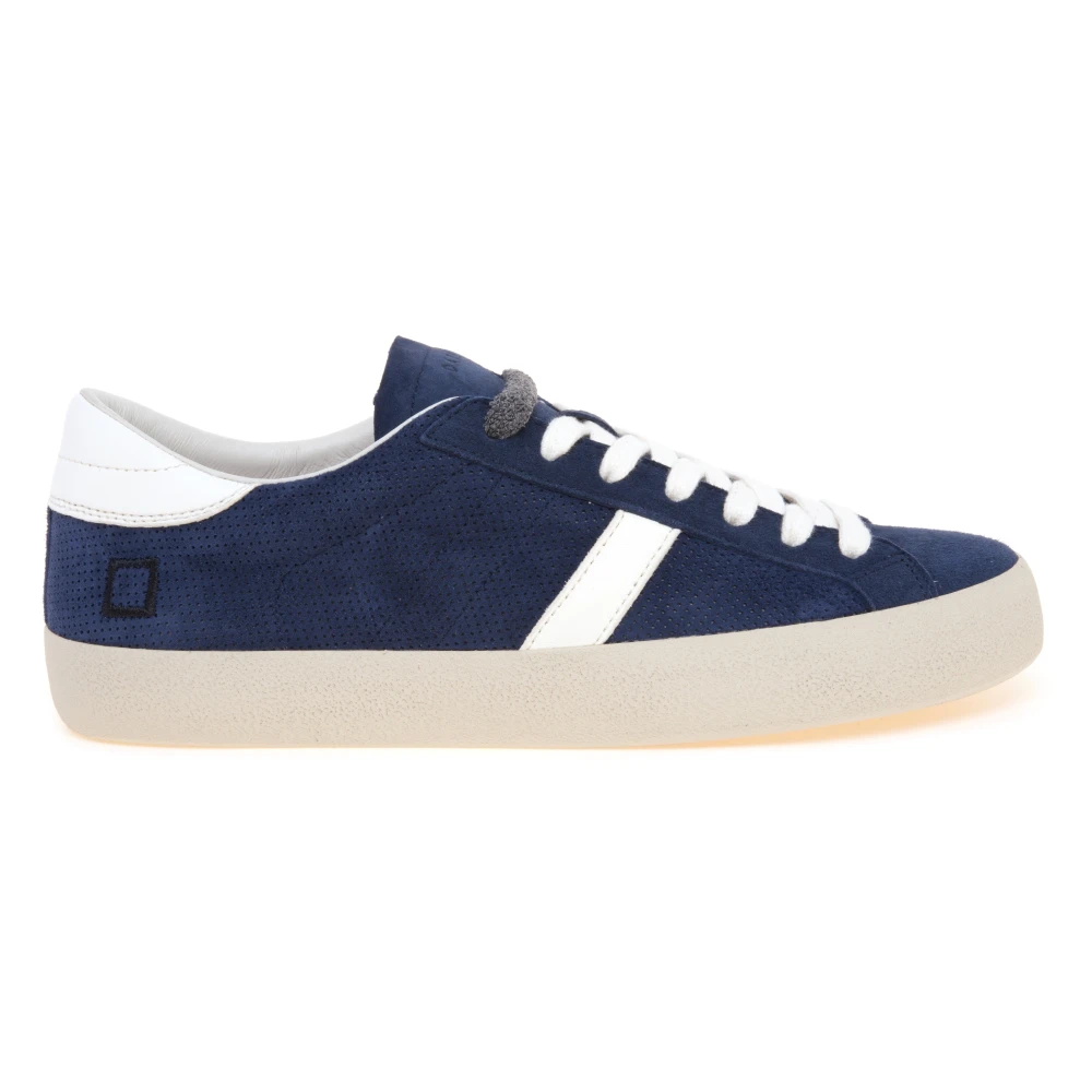 D.a.t.e. Hill Low Perforated Heren Schoenen Blauw
