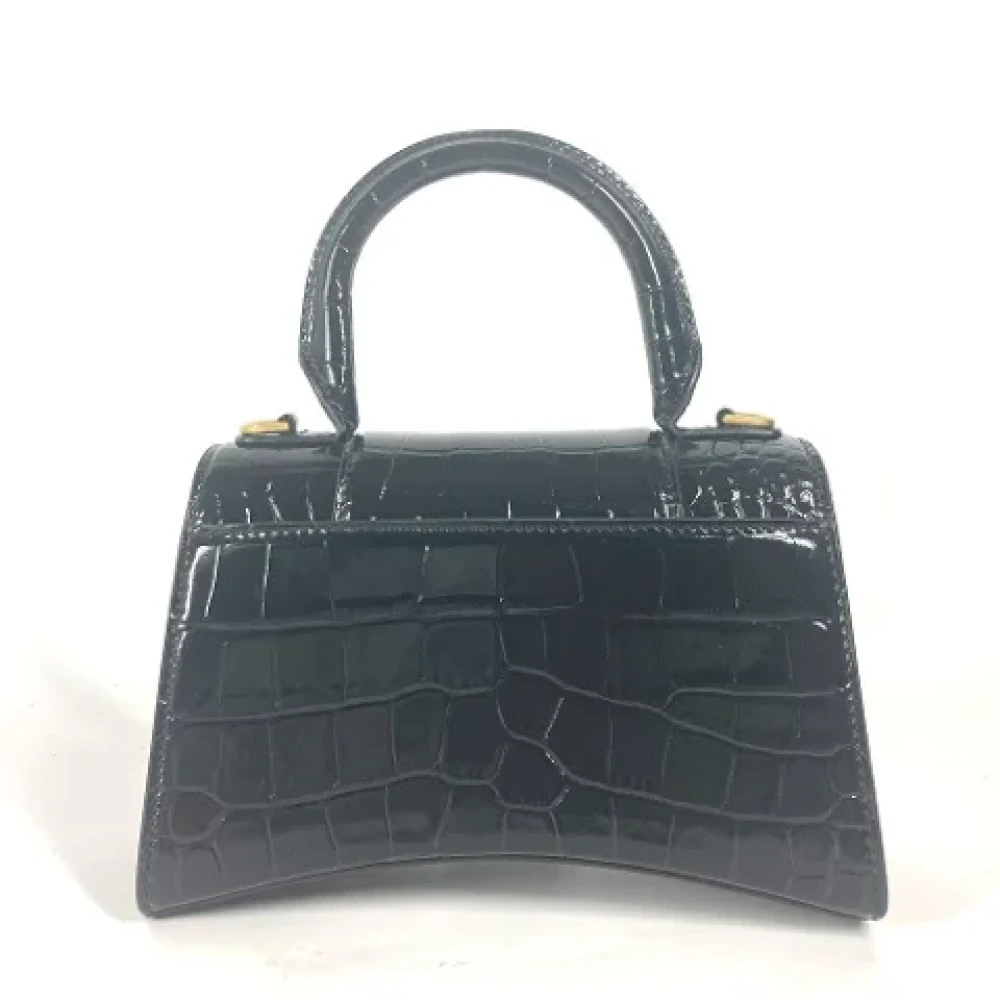 Balenciaga Vintage Pre-owned Leather balenciaga-bags Black Dames