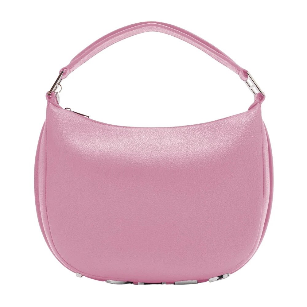 Silvian Heach Metalen lettering hobo tas New Martina Pink Dames