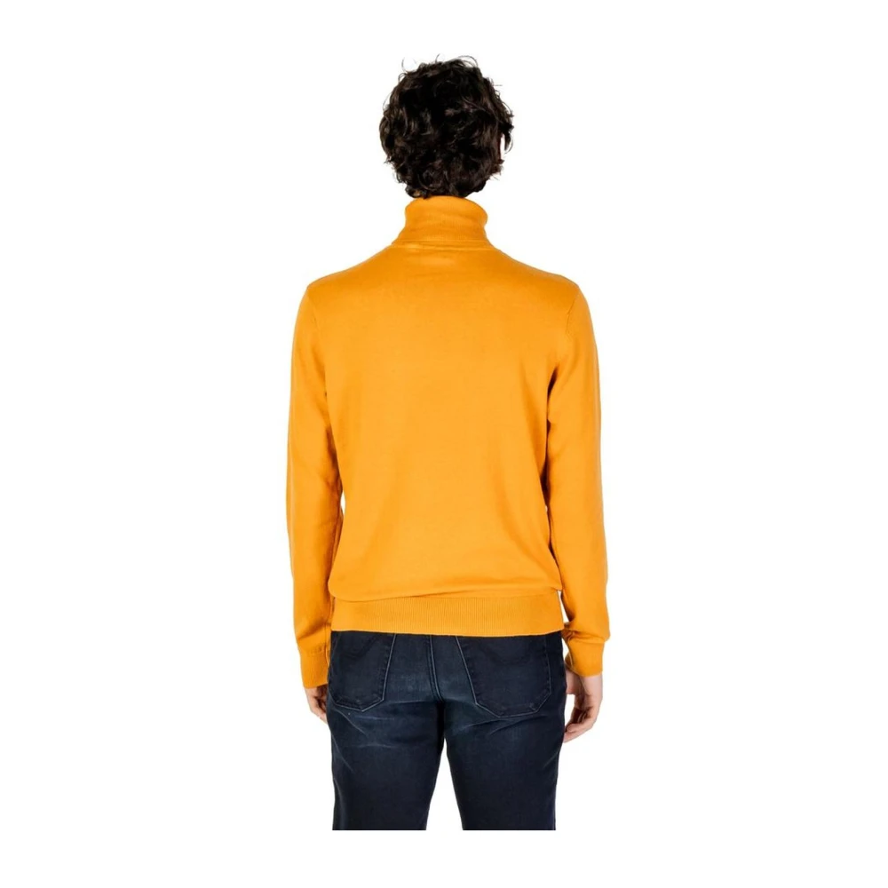 U.s. Polo Assn. Oranje Cashmere Blend Sweater Heren Gebreide kleding Orange Heren