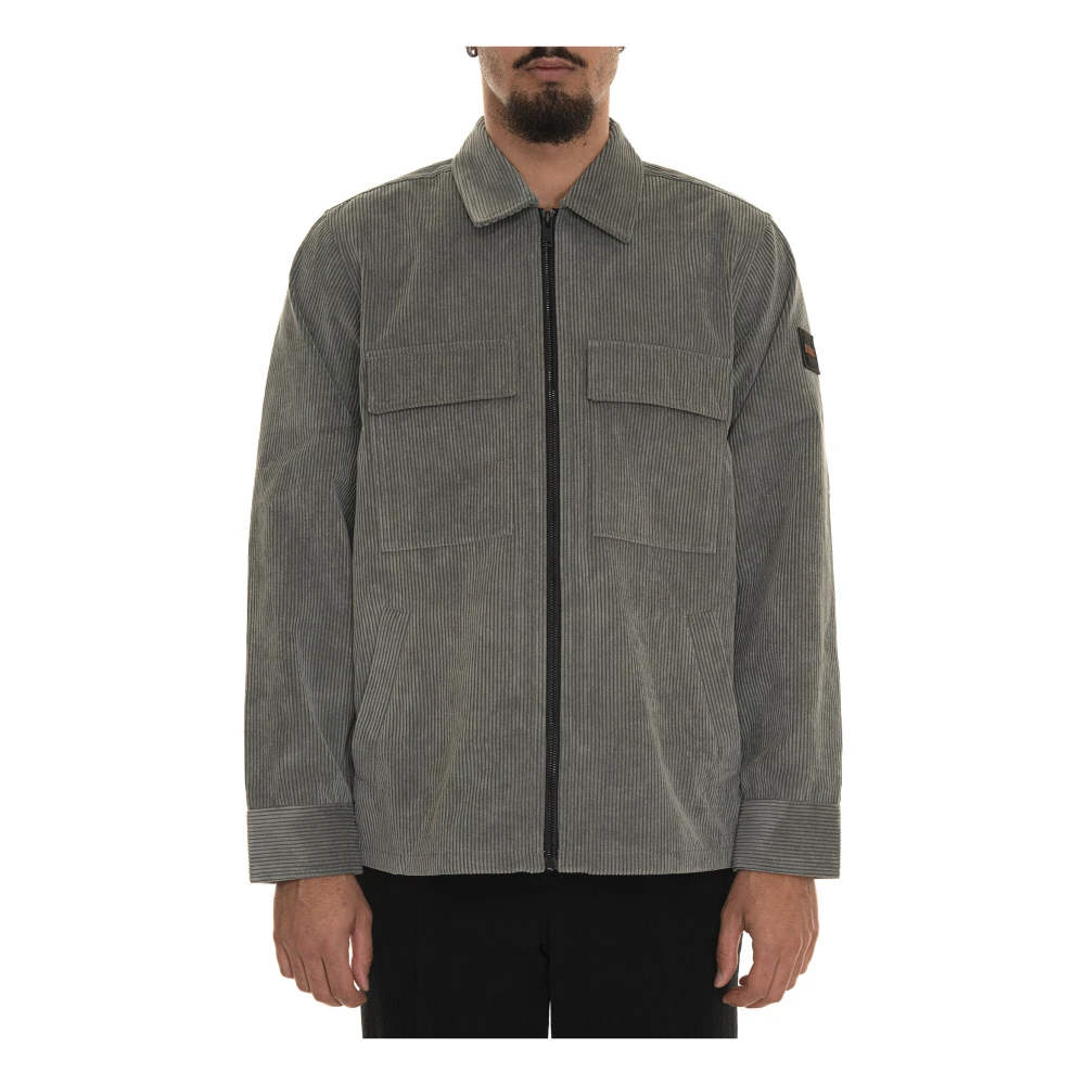Boss Elegant Klassiek Shirt Gray Heren