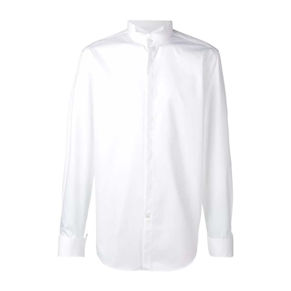 Hugo Boss Klassiek Wit Katoenen Overhemd White Heren