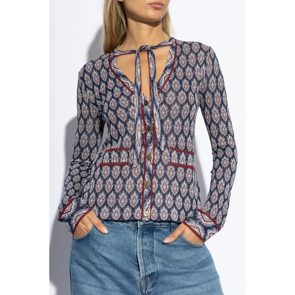ETRO Gebreide vest met patroon Multicolor Dames