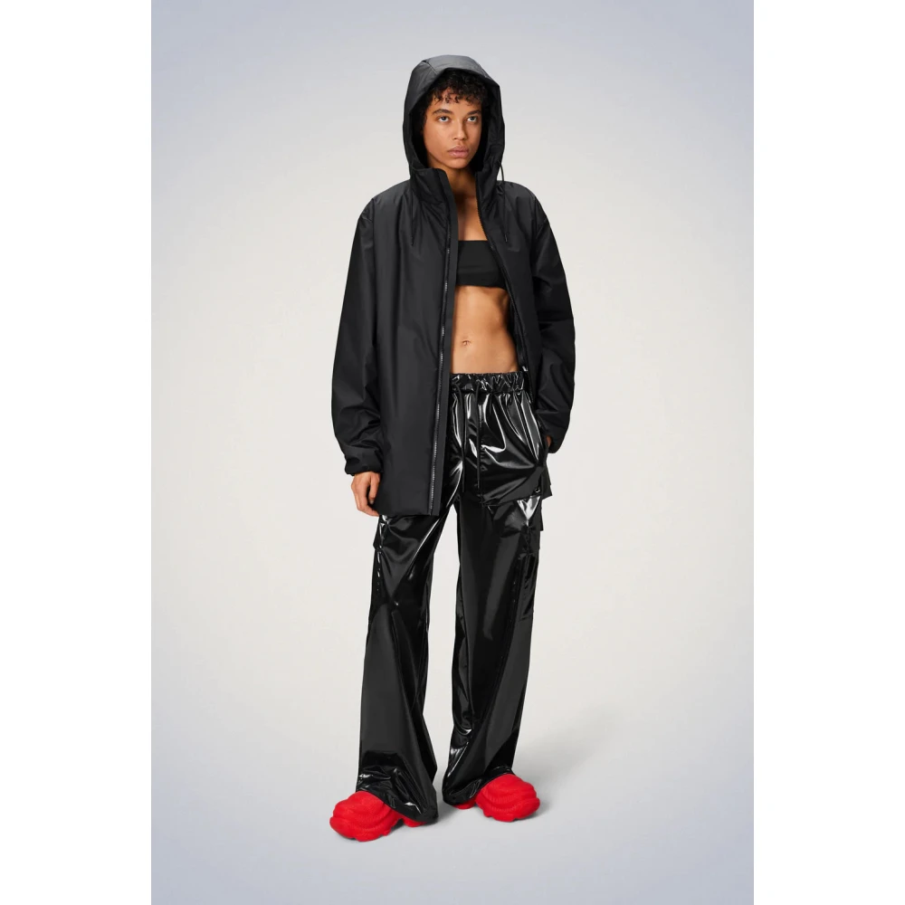 Rains Lohja Lange Jas Black Dames