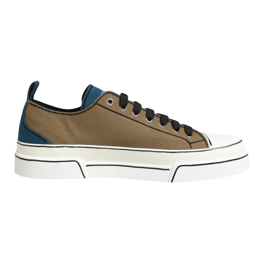 Dolce & Gabbana Herren Multicolor Low Top Sneakers