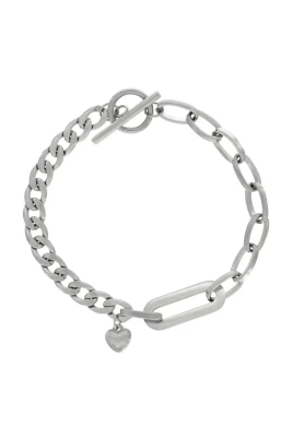 Hjärta Charm Vattentätt Armband