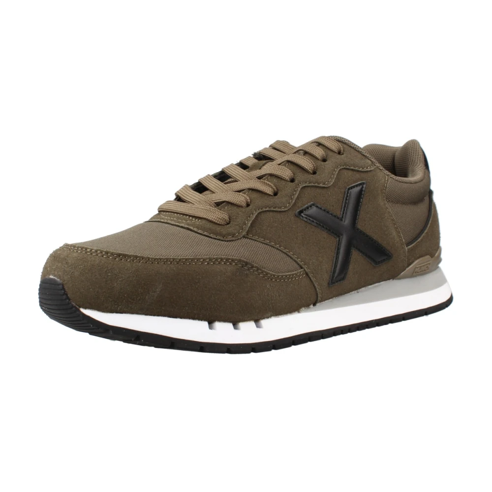 Munich Mannelijk Groente Schoenen Heren, Groen, 43 Eu, Sneakers