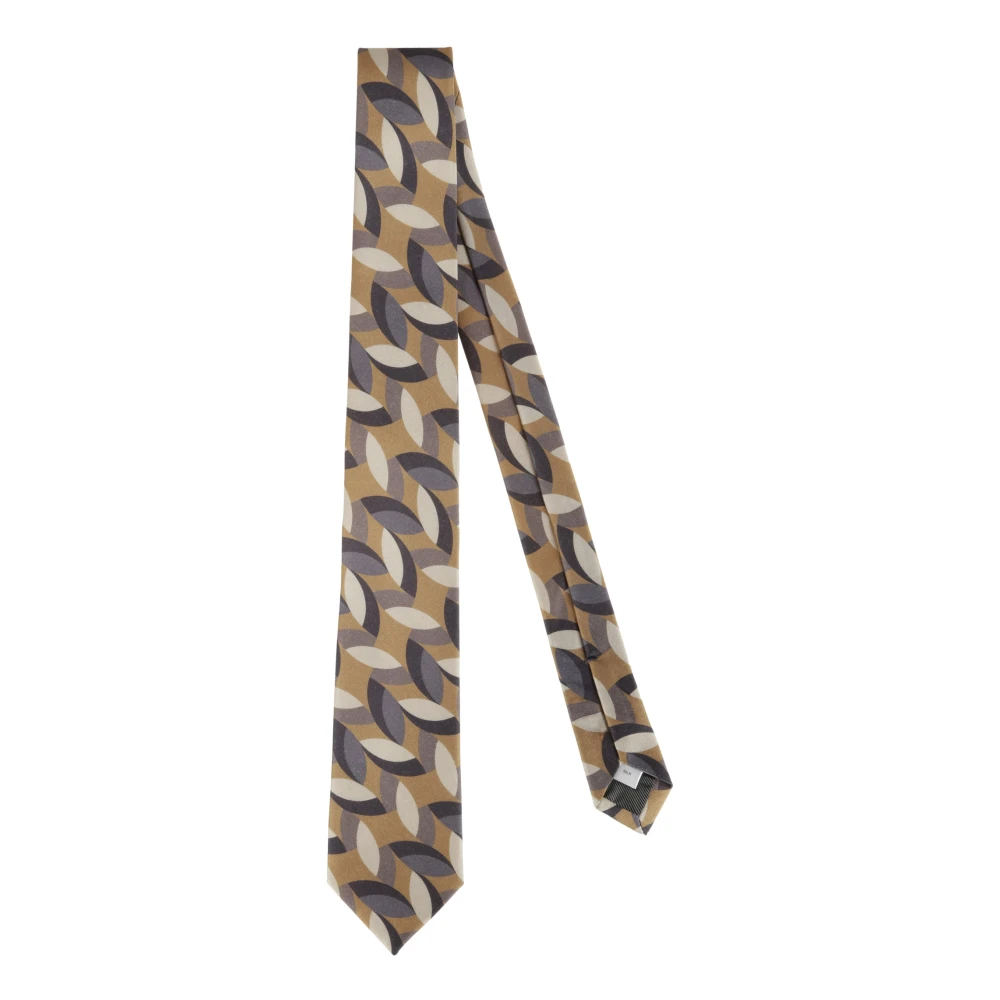 Errico Formicola Zijden stropdas met patroon Multicolor Heren