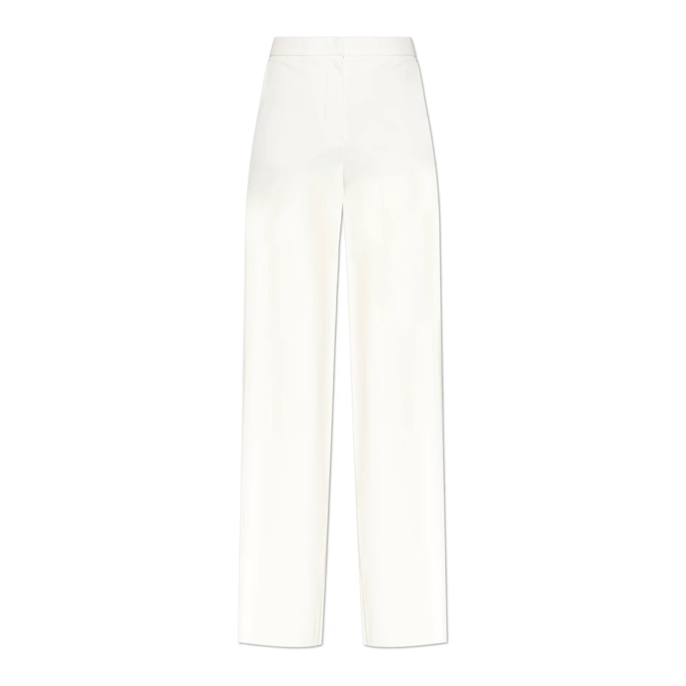 Max Mara Mujer Blanco Pantalones, Talla: M