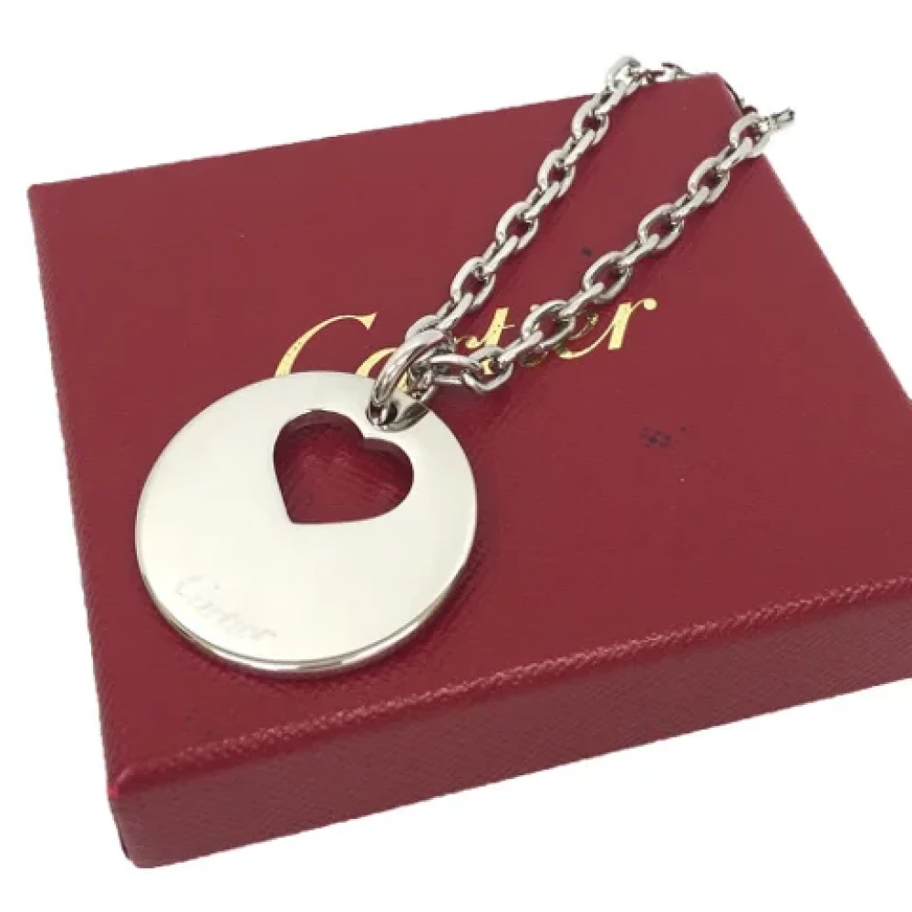 Cartier Vintage Pre-owned Metal key-holders Gray Dames