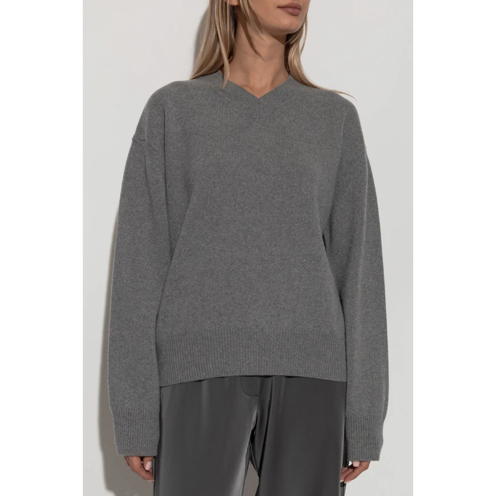 Samsøe Sweater Sabirgitte Gray Dames