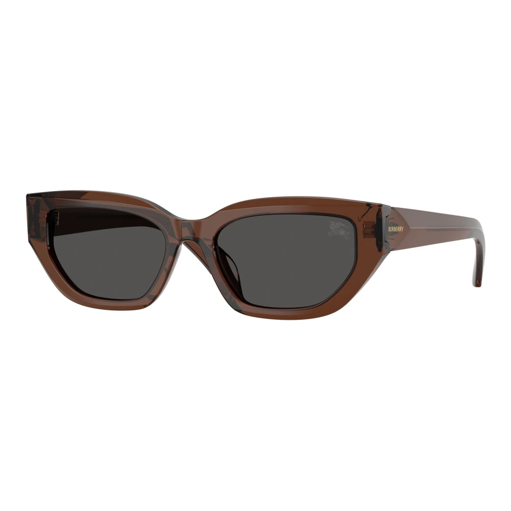Burberry , Sunglasses, Female, Brown, 54 Mm, Stylish Sunglasses In Dark Blue