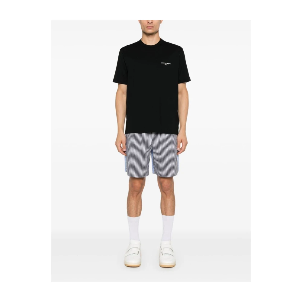 Comme des Garçons Casual Katoenen T-shirt Black Heren