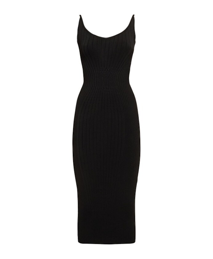 robe-midi-noire-a-fines-bretelles