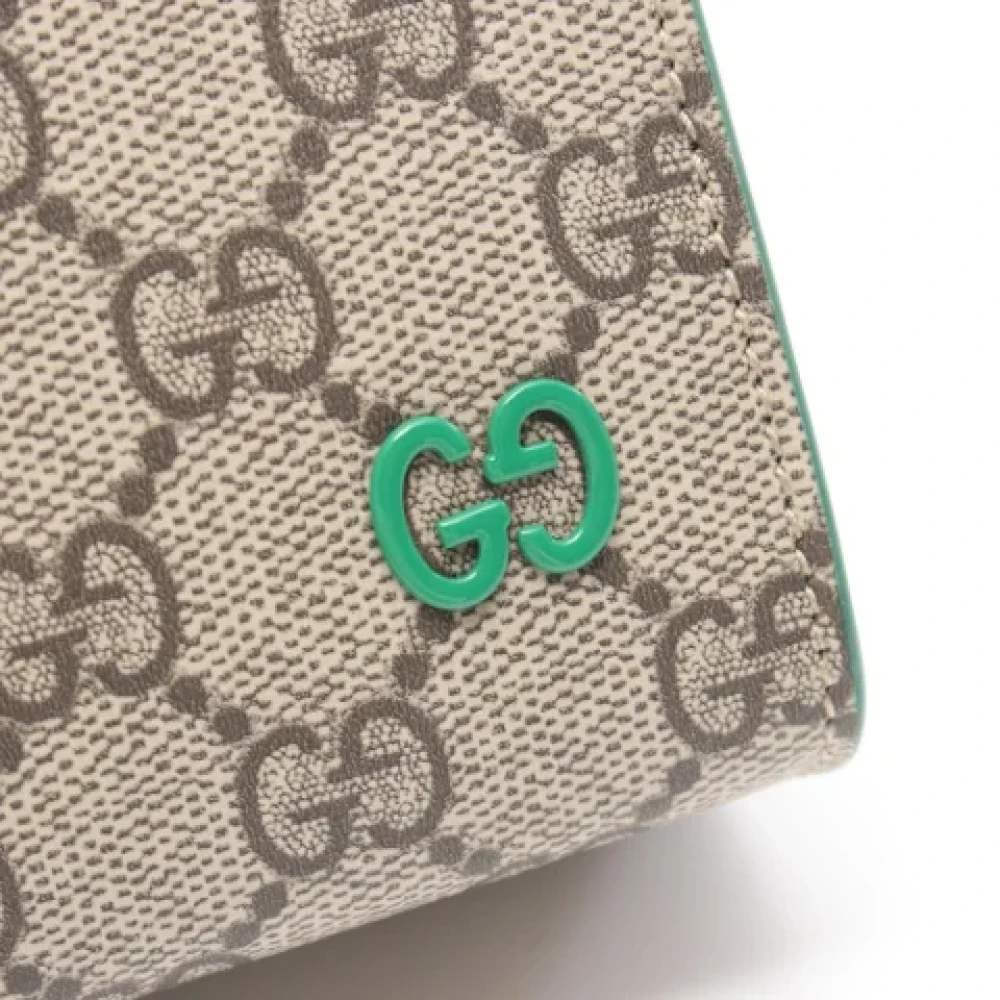 Gucci Vintage Pre-owned Leather gucci-bags Green Dames