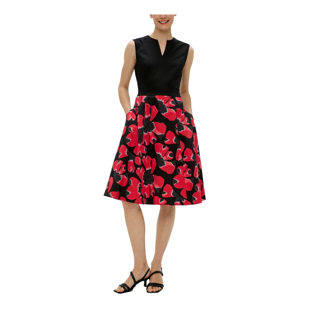 s.Oliver Bloemen tuniek jurk voor de lente Multicolor Dames