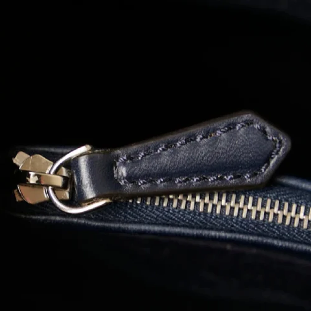 Fendi Vintage Pre-owned Leather fendi-bags Blue Dames