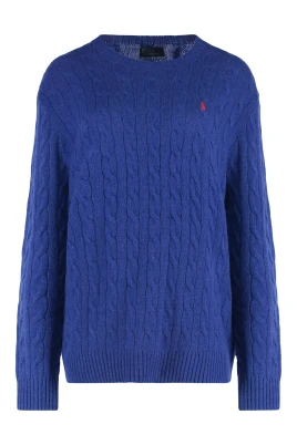 Cable-Knit Ull-Cashmere Tröja