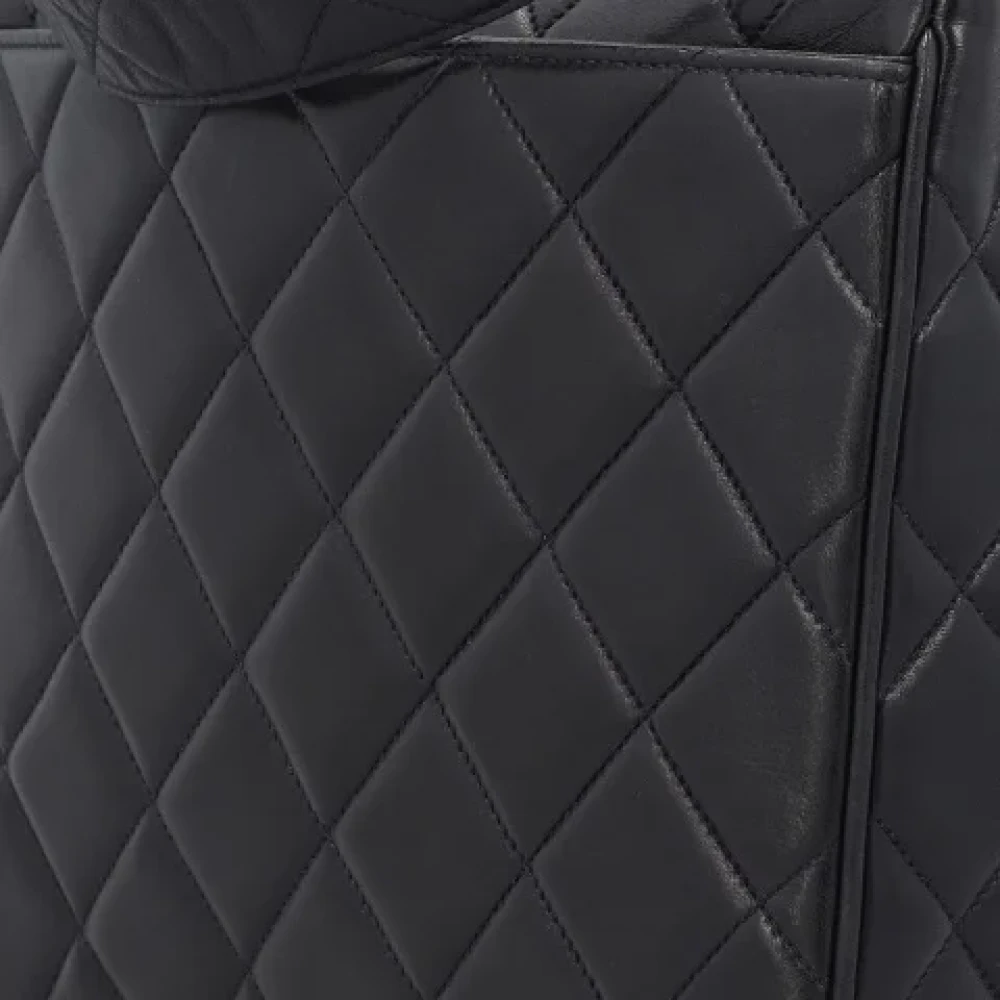 Chanel Vintage Pre-owned Leather chanel-bags Black Dames