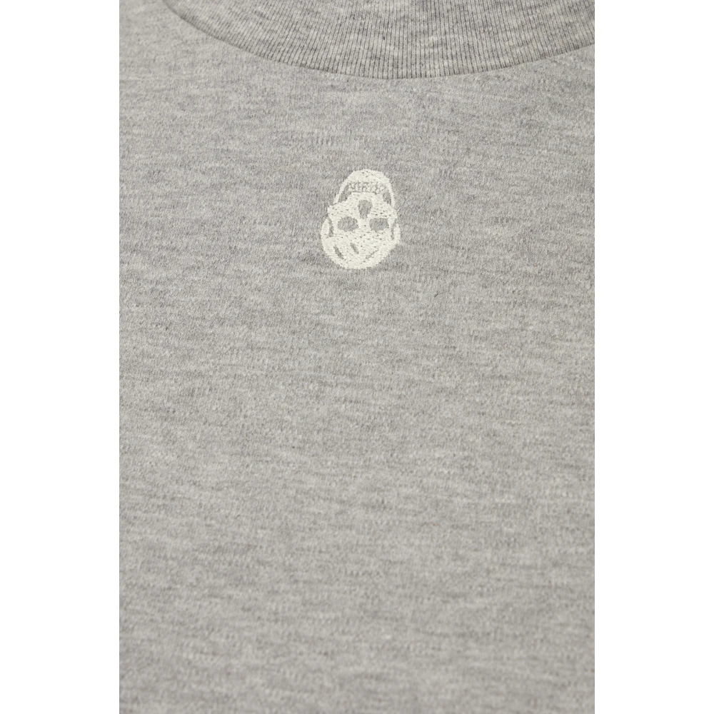 alexander mcqueen Casual Katoenen T-Shirt voor Mannen Gray Dames