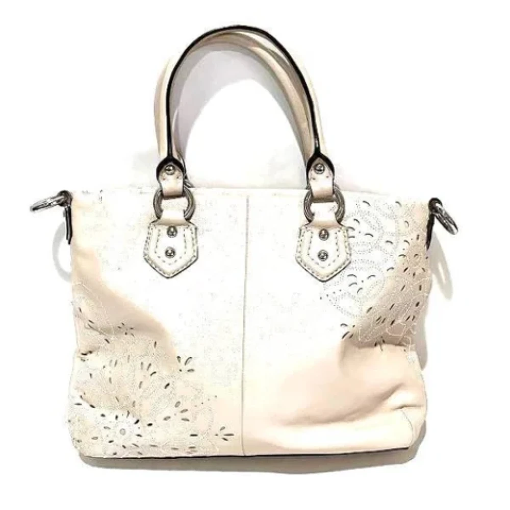 Coach Pre-owned Leather handbags Pink Dames